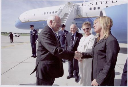 Meeting Vice President Cheney