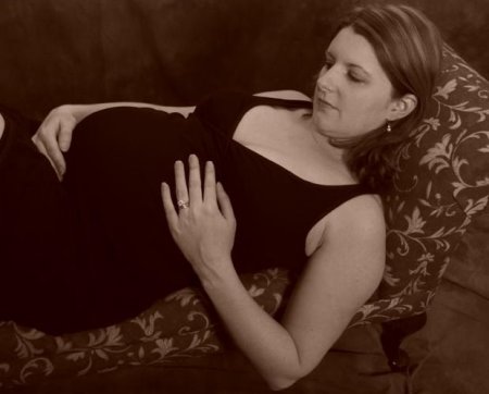 Pregnant with Dorian, Spring 2004
