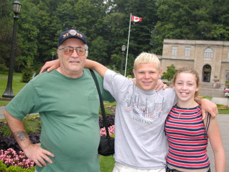 2005 Canada with Grandkids Travis & Shannon