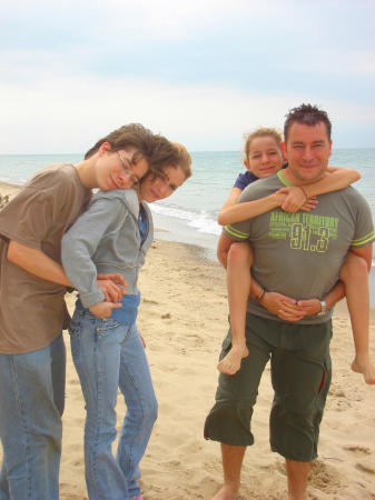 My Son Bryse and me, Daughter Desy and their Dad May 2007