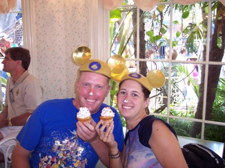 Ron and Me at Disneyland's 50th birthday