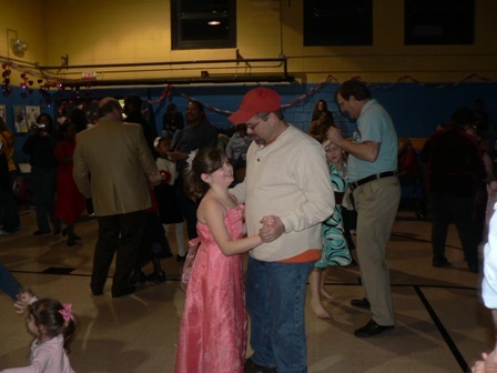 Daddy and Daughter at the sweet heart dance 2007