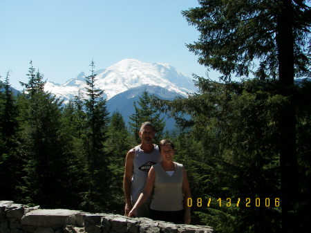 Bill and me at Mt. Rainier 2006