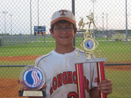Zack 2007 Texas World Series Champions