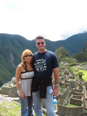 Jim and Pilar at Machu Picchu