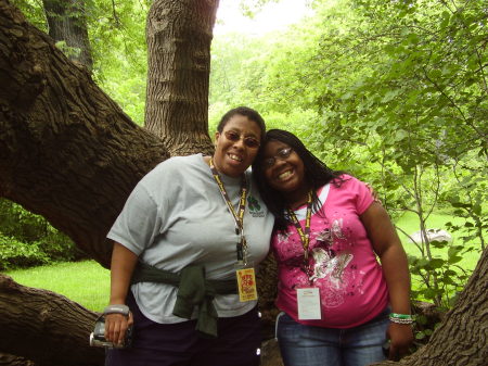 Kirsten and I on our visit to Central Park