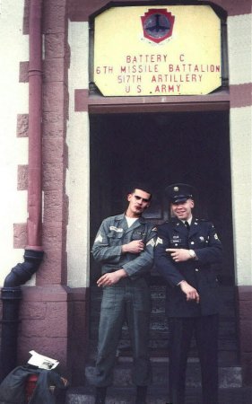 Butzbach,Germany - Two Sargents Compare Stripes :)