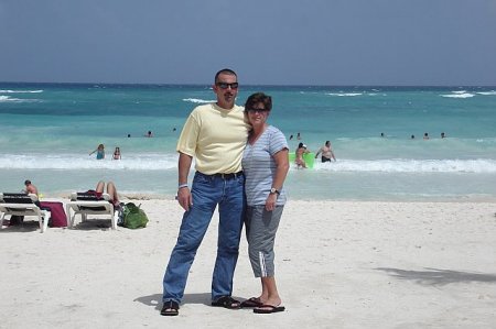 Dale and I in Mexico