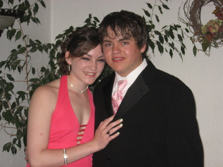 Kenny and Teresa going to prom