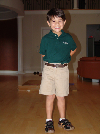 My First Day of Kindergarden