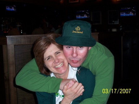 Sean and I on St. Patrick's Day 2007