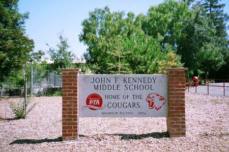 J.F. Kennedy Junior High School Logo Photo Album