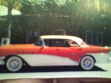 My dads 1955 buick ( he loved that car )