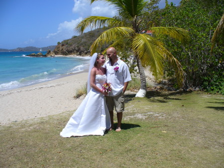 Youngest son Casey's wedding in St Thomas 2007