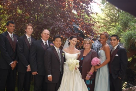 my foster daughter's wedding this summer 2007