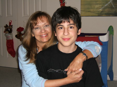 My son and Me, Christmas 2006