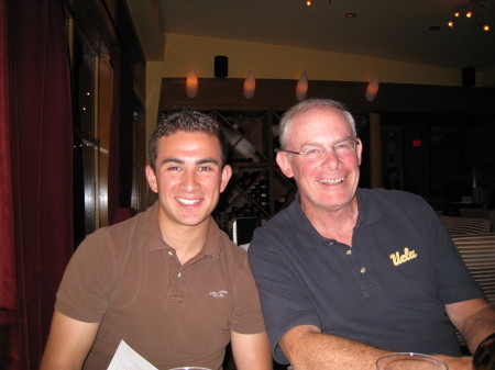 Scott (23) with his step-dad John