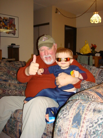 Christmas 2007 Papaw and Preston