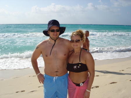 Me and my husband Mexico 2007