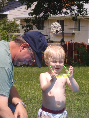 Barry and our grandson