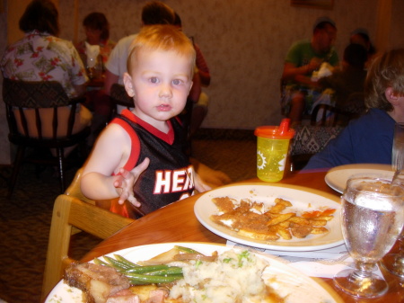 One of Miami's littlest Heat fans