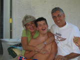 Tom, wife Cathy and Zachary, our son with Down Syndrome