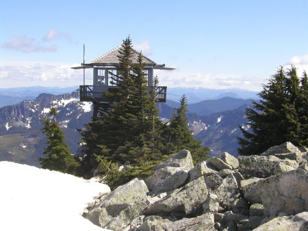 Granite Mountain Lookout, Alpine Wilderness District