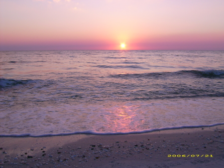 Ft Myers Fl beach, BEAUTIFUL SUNSET!