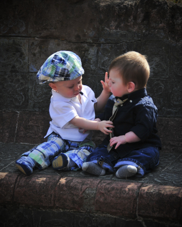 Colin and Cousin Luke