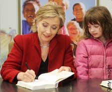 My Daughter Samantha and Hillary Clinton