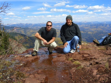 Aaron and Friend Chris