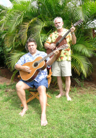 Ricky Viescas LHHS 67' and Gary Lynch LHHS 66' KAUAI