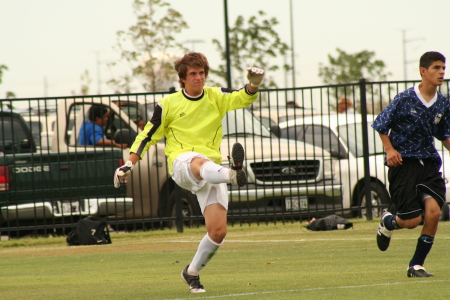 Our jock, Max -- soccer