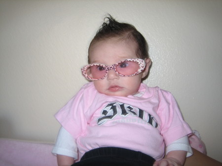 Baby Kristen at 2 months