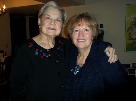 Mom and me - February 2011