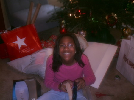 Mya (my daughter)/Christmas '06