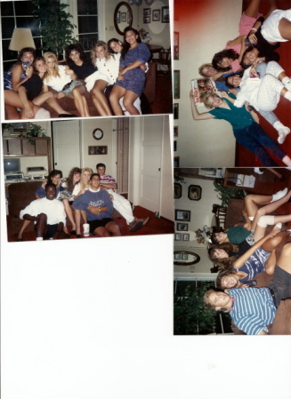 Collage of a party from Hoover Days..Recognize anyone???