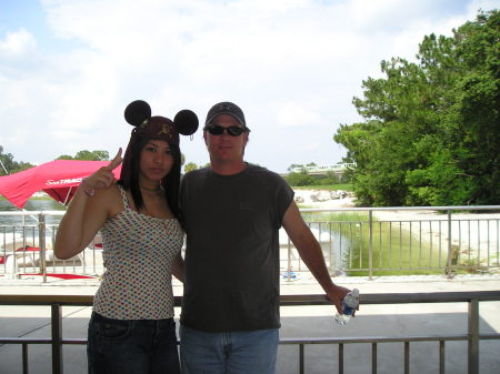 Disney World, Magic Kingdom, June 2007.