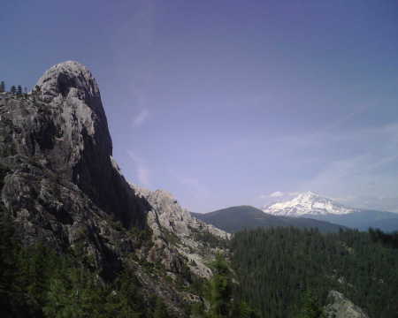 Half Dome & Mt. Shasta