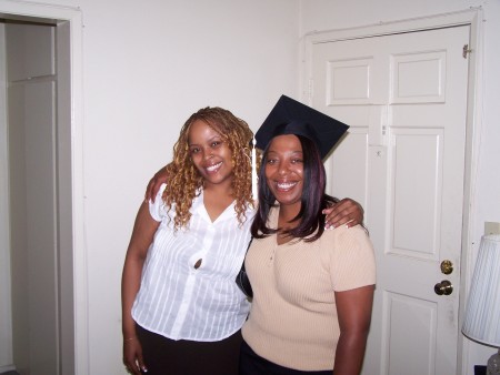 best friend tiff, college grad day