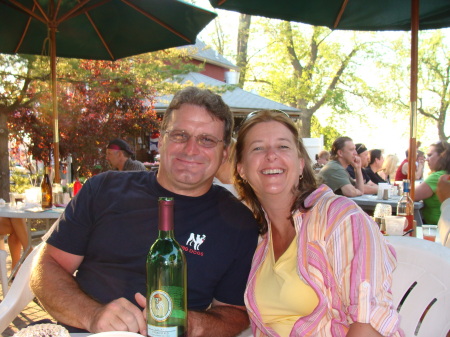 Bob and I at Geneva-on-the-Lake