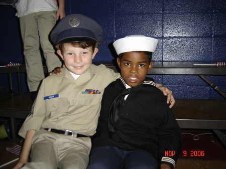 my son is 6...he is the one in the sailor suit