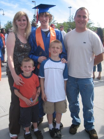 Kyle's grad from Lakes HS