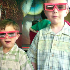 Isaac and Mason in 3D