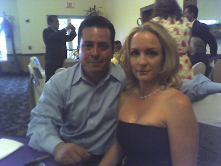 Me and my Hubby at a wedding 2007