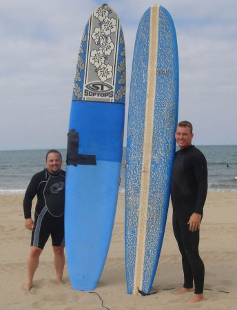 Bob and Mike's surfing adventure