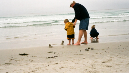 Andy and the kids