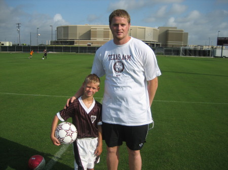 Britt at Soccer Camp