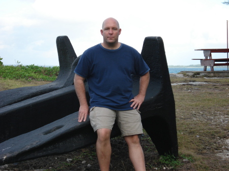Sitting on an anchor