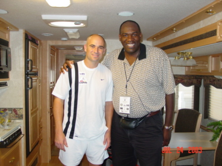Jeff and Andre Agassi